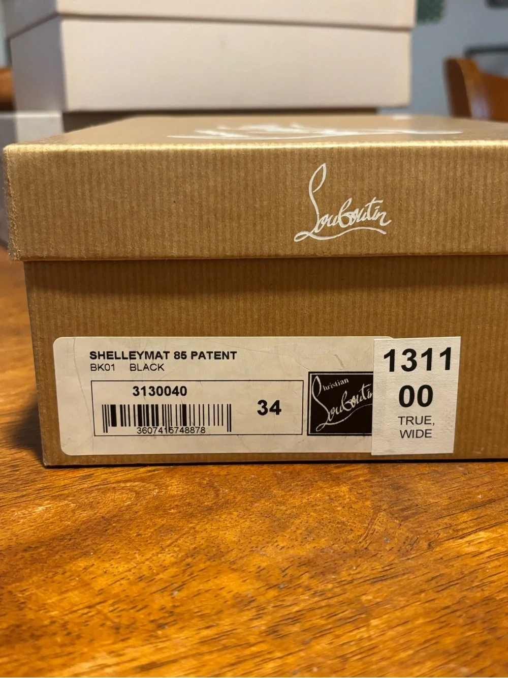 Christian Louboutin Shelleymat 85 in Size 34